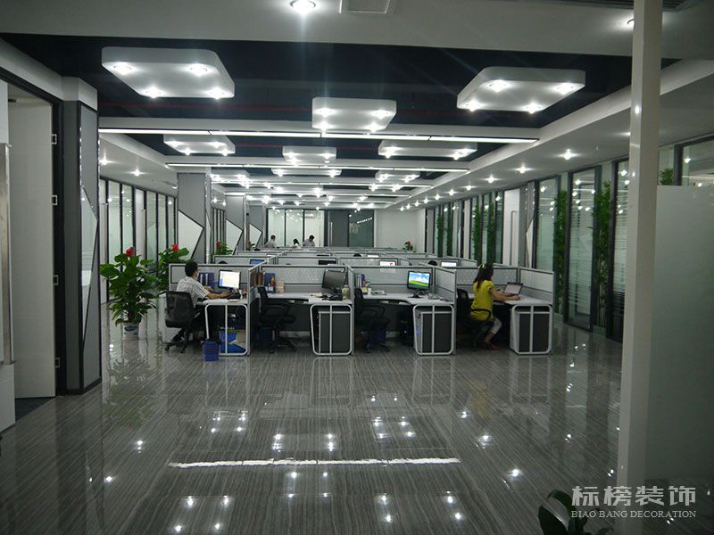 龍華觀瀾-硅谷動力-顯創光電辦公室和廠房裝修2