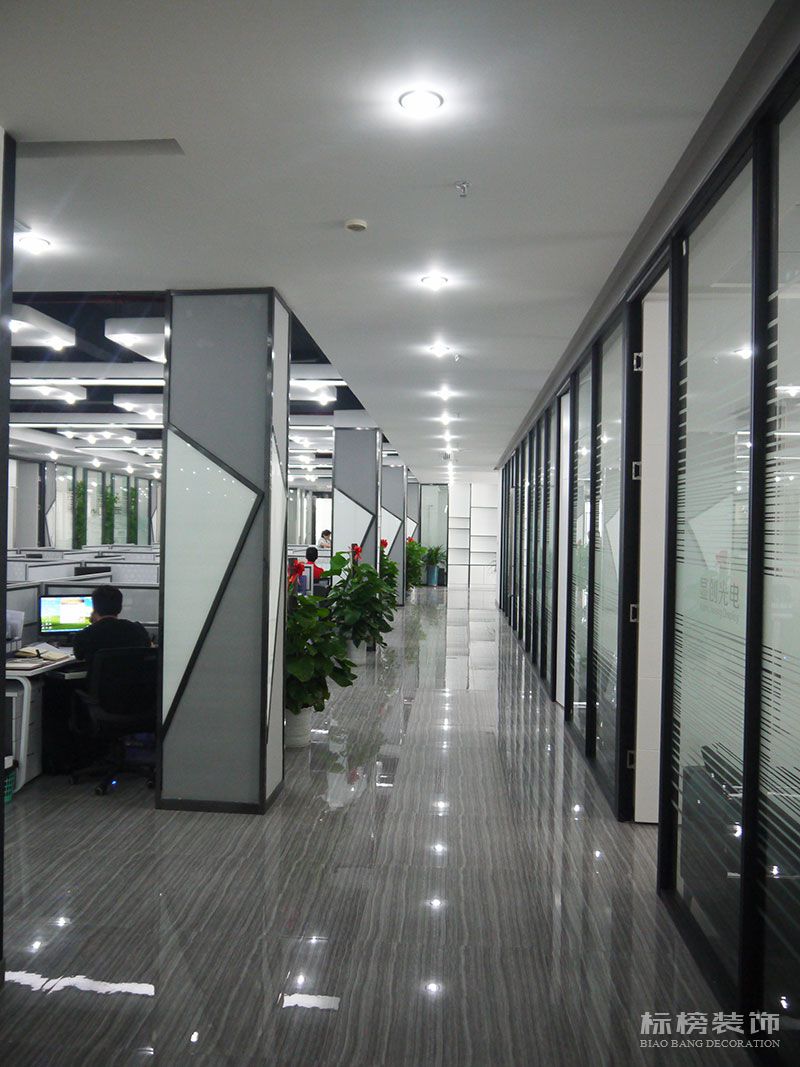 龍華觀瀾-硅谷動力-顯創光電辦公室和廠房裝修7