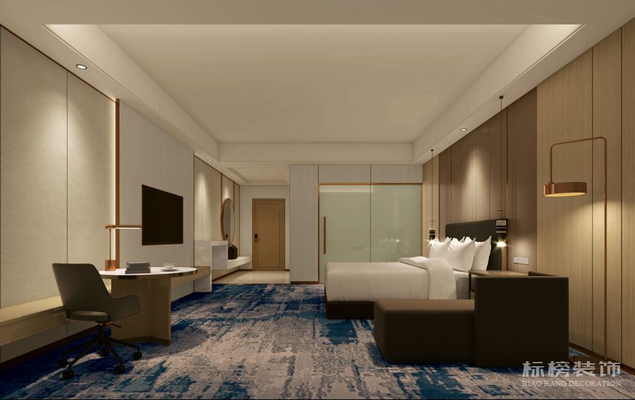 酒店風格房間設計效果圖