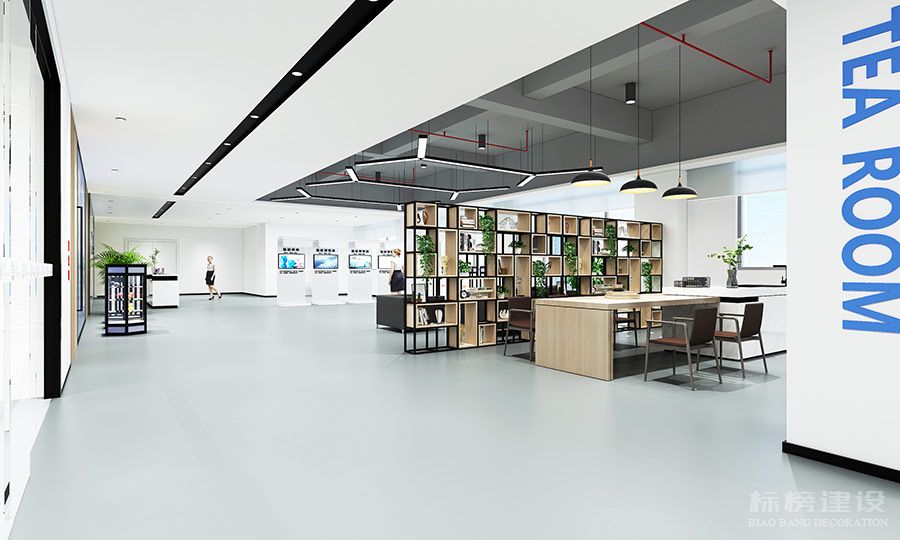 深圳市冠恒新材料科技公司-辦公室裝修設計2