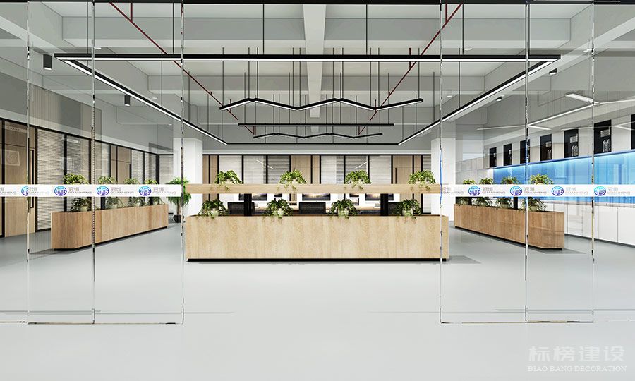 深圳市冠恒新材料科技公司-辦公室裝修設計4